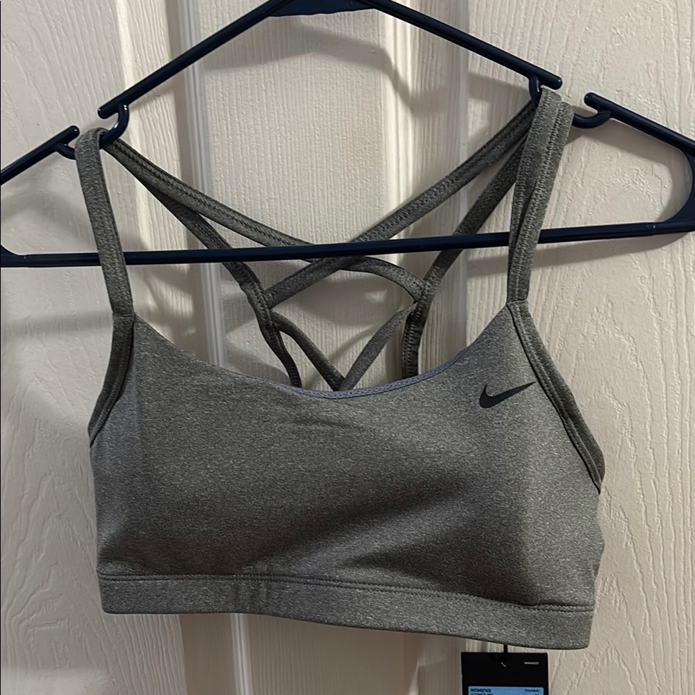 Nike Women's Gray Sports Bra